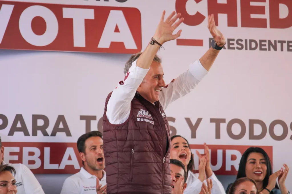Pepe chedraui arranque MORENA Puebla 2024