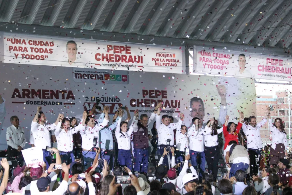 Pepe chedraui arranque MORENA Puebla 2024 11