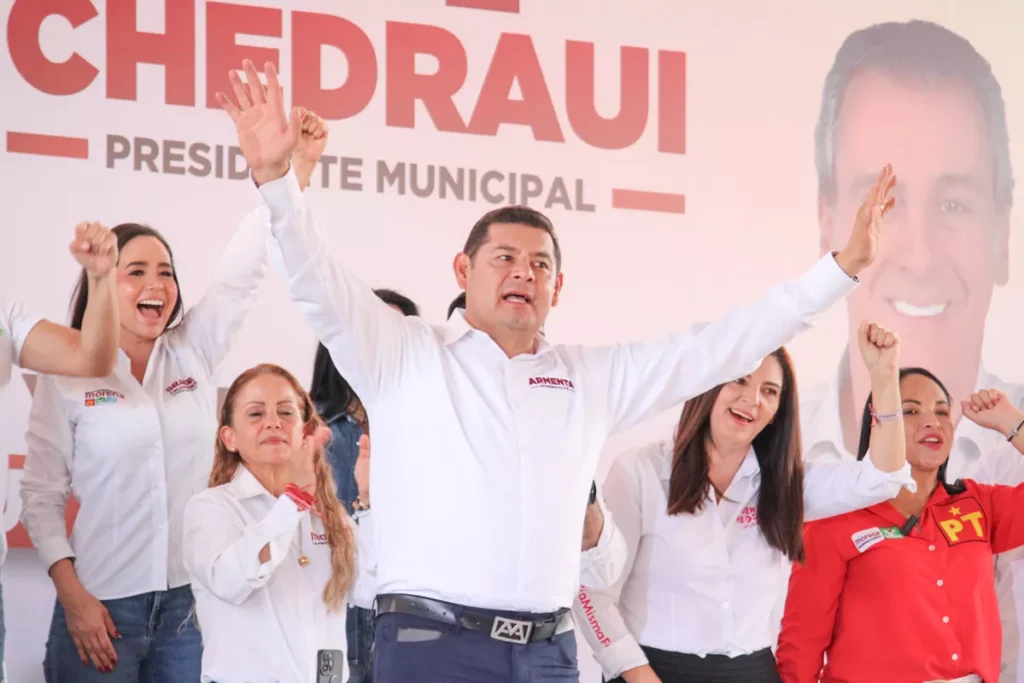 Pepe chedraui arranque MORENA Puebla 2024 4