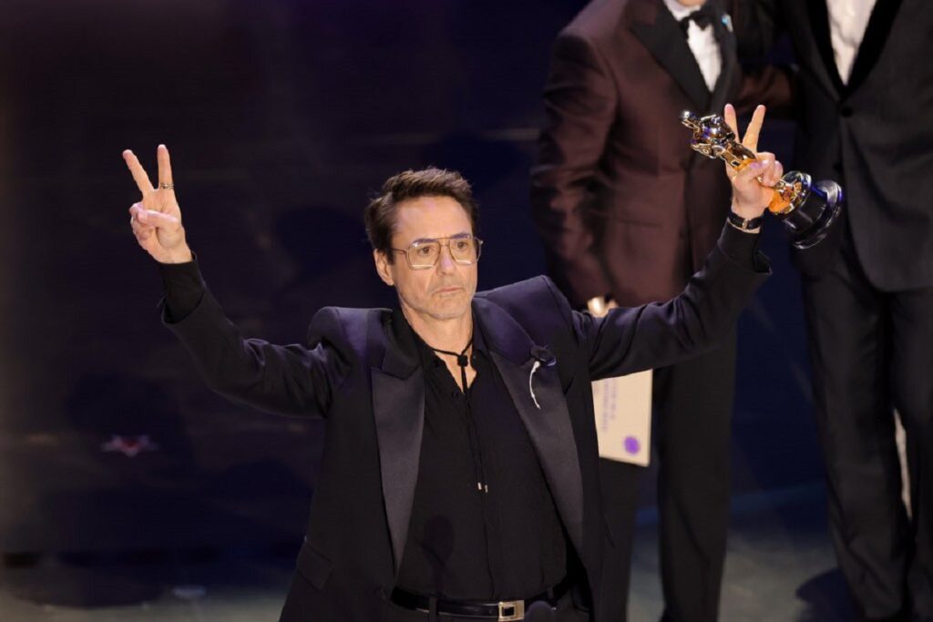 Robert Downey Jr. se lleva el Oscar por su actuación en "Oppenheimer"