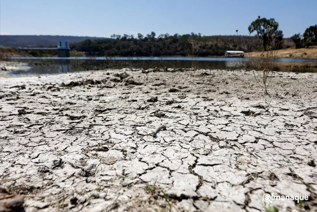 Sequia Presa de Valsequillo Puebla 14
