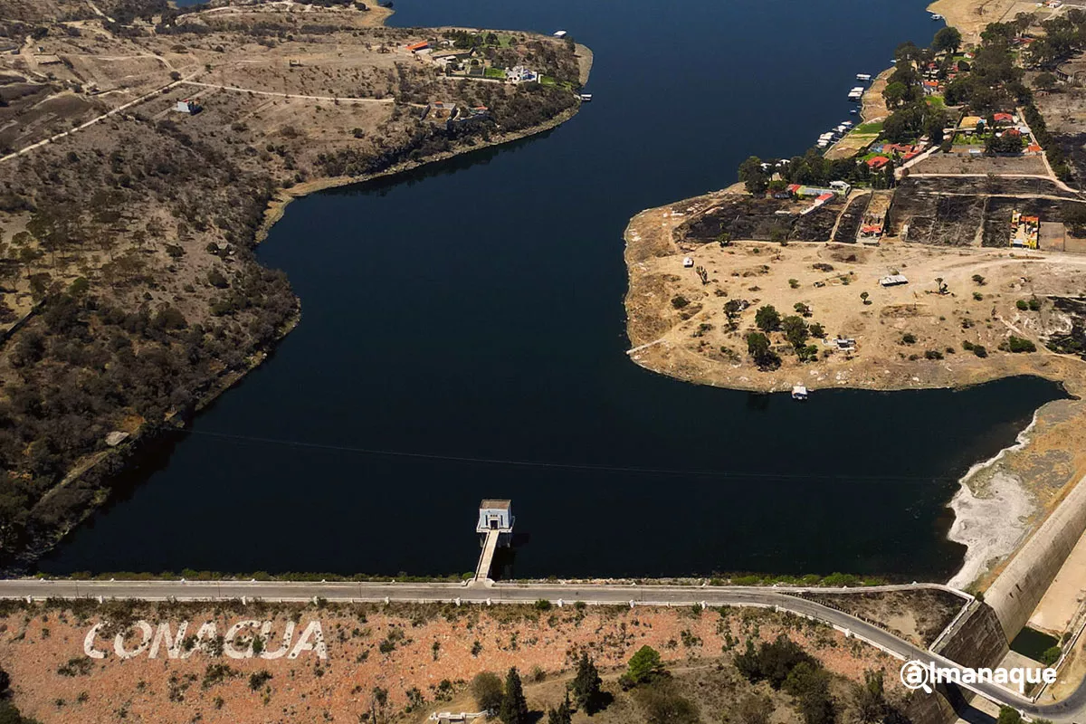 SEQUÍA: Así luce la Presa de Valsequillo en Puebla por altas temperaturas 1 Sequia Presa de Valsequillo Puebla 6