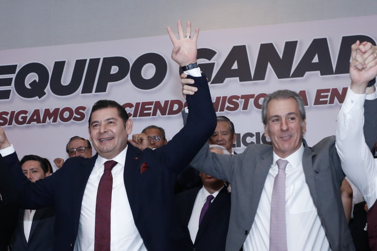 Armenta y Pepe Chedraui iniciarán campaña en Puebla capital a la medianoche 1 Alejandro Armenta y Pepe Chedraui iniciarán campaña juntos