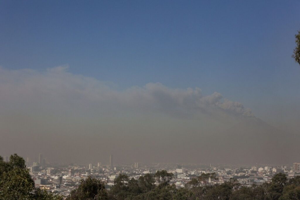 calidad del aire en Puebla