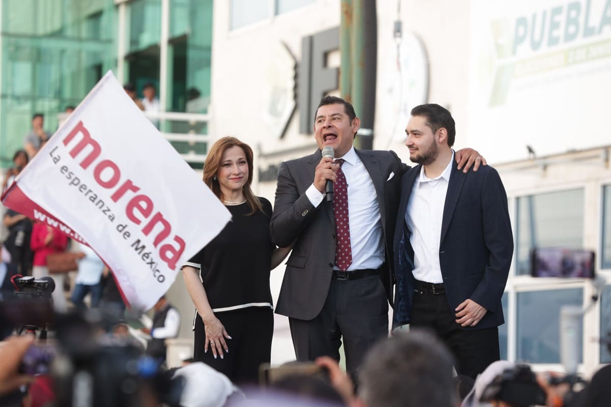 Asegura Armenta que su campaña al gobierno de Puebla será de propuestas y no de difamación 1 campaña de Armenta de propuestas no de difamación