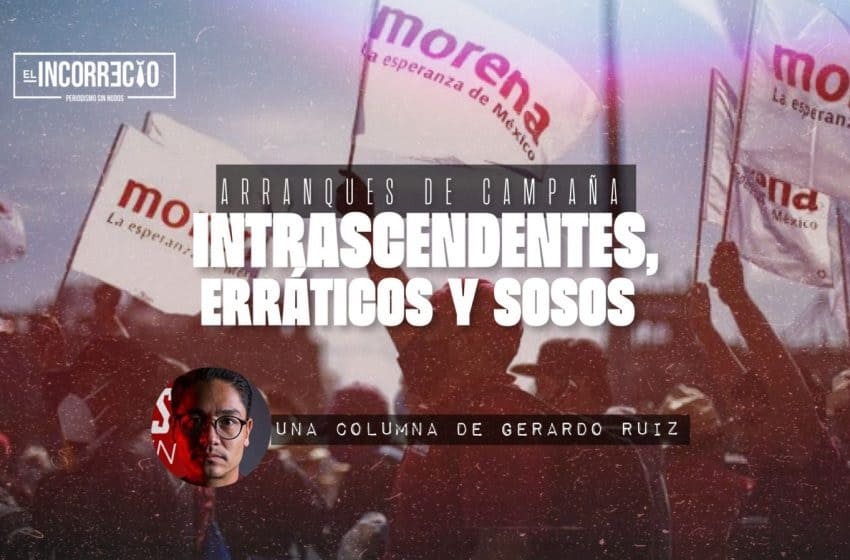 Los inicios de campañas federales en Puebla: intrascendentes, erráticos y sosos