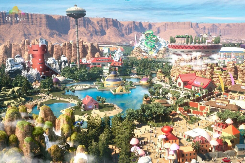 construirá un parque de diversiones de Dragon Ball en Arabia Saudita,