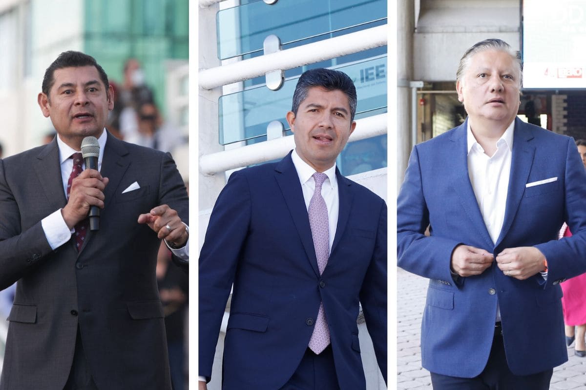 Elecciones 2024: Alejandro Armenta vs Eduardo Rivera vs Fernando Morales, por la gubernatura de Puebla 1 candidatos gobierno de Puebla elecciones 2024