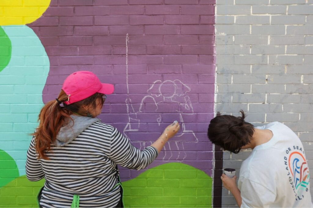 fabiola mural villa frontera