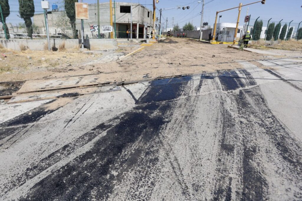 Controlan fuga de combustible en Bosques de Amalucan que provocó desalojo de escuela 6 fuga derrame combustible amozoc