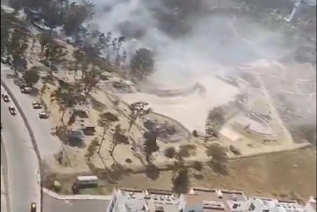 incendio cerro de amalucan