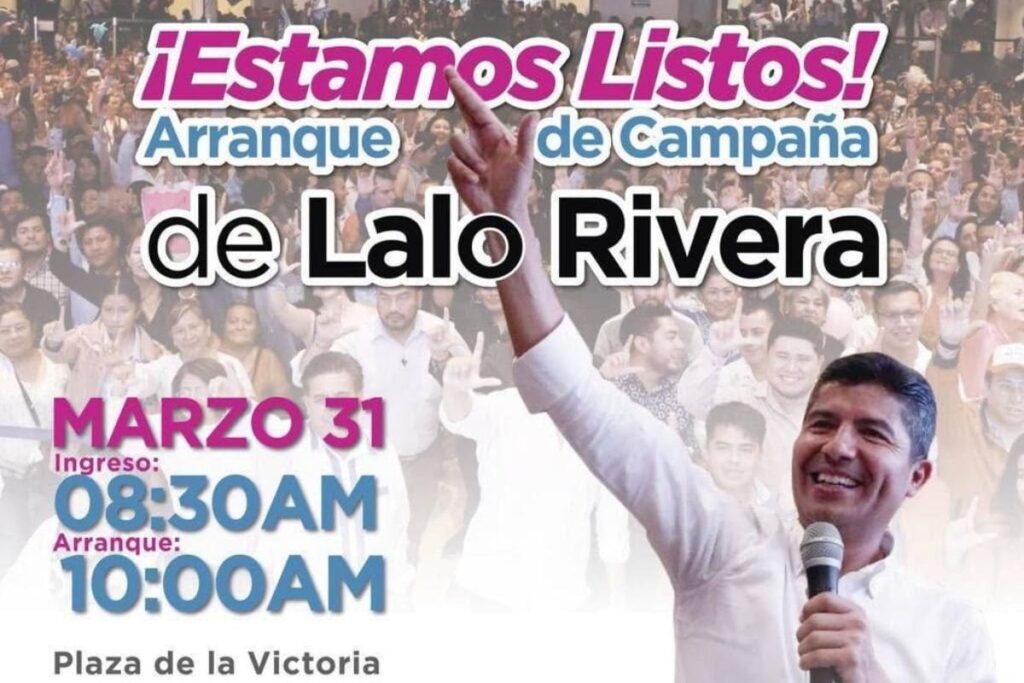 inicio de campaña de Lalo Rivera