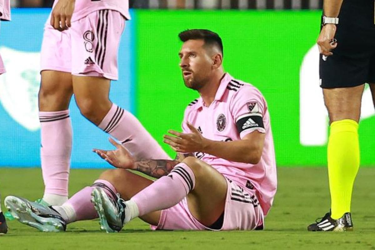Messi en duda para partidos contra Rayados por lesión 1 Lionel Messi lesión