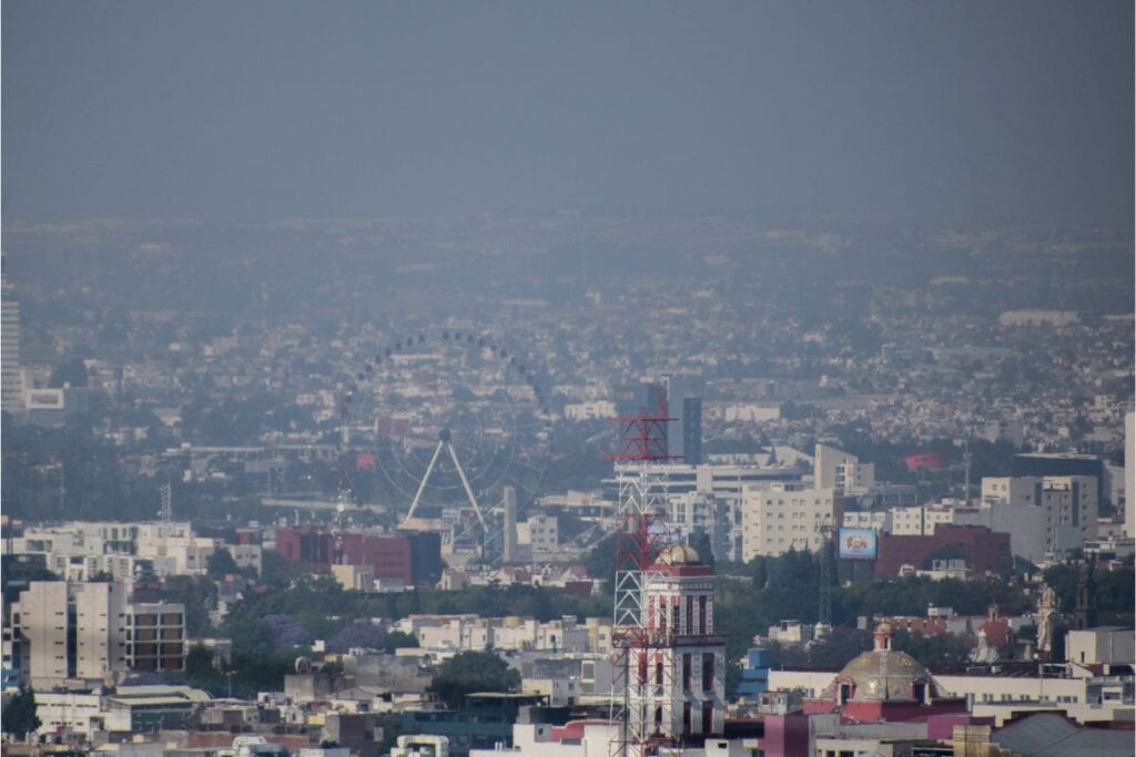 mala calidad del aire en Puebla 16 de marzo 2024