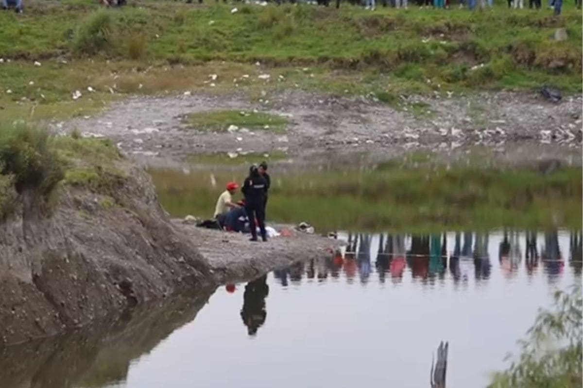 niño muere ahogado en laguna de Cuautinchán