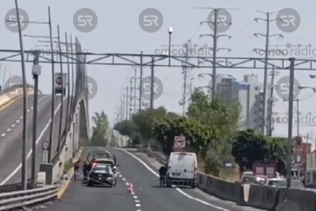 persecución deja delincuente muerto en la México-Puebla