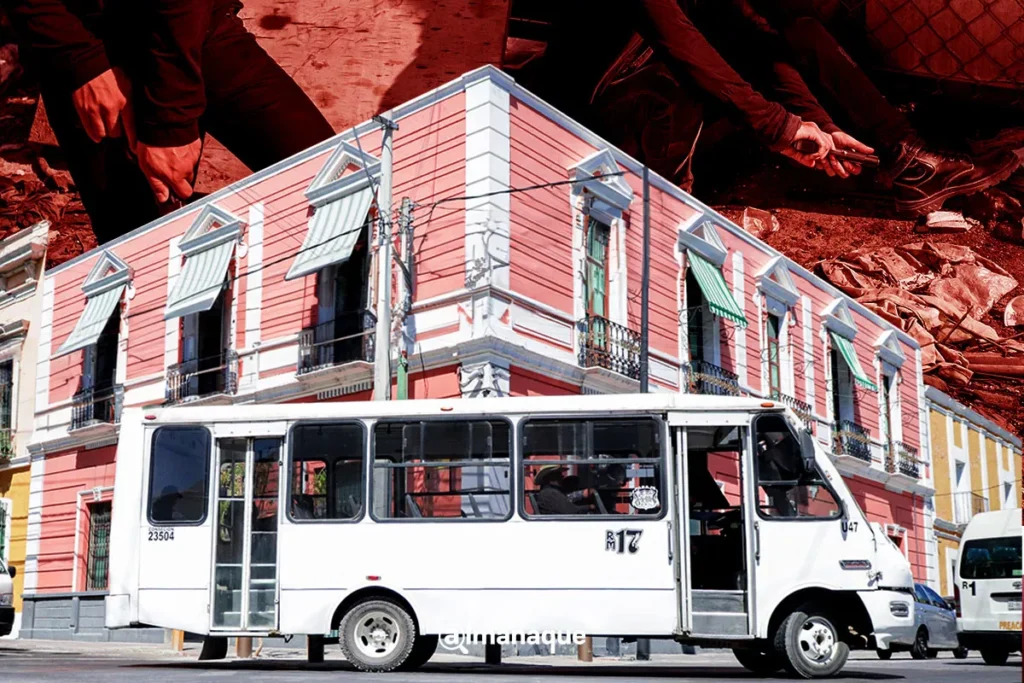 portada Puebla tercer lugar en robo a transporte publico