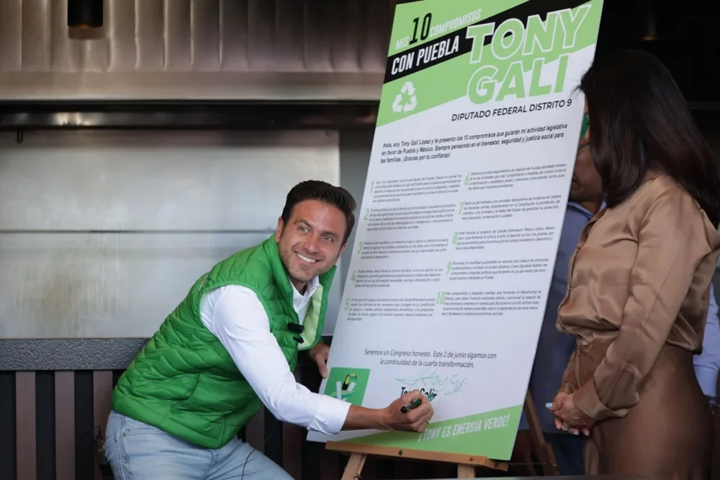 “Yo nunca fui panista”, responde Tony Gali López a quienes lo critican