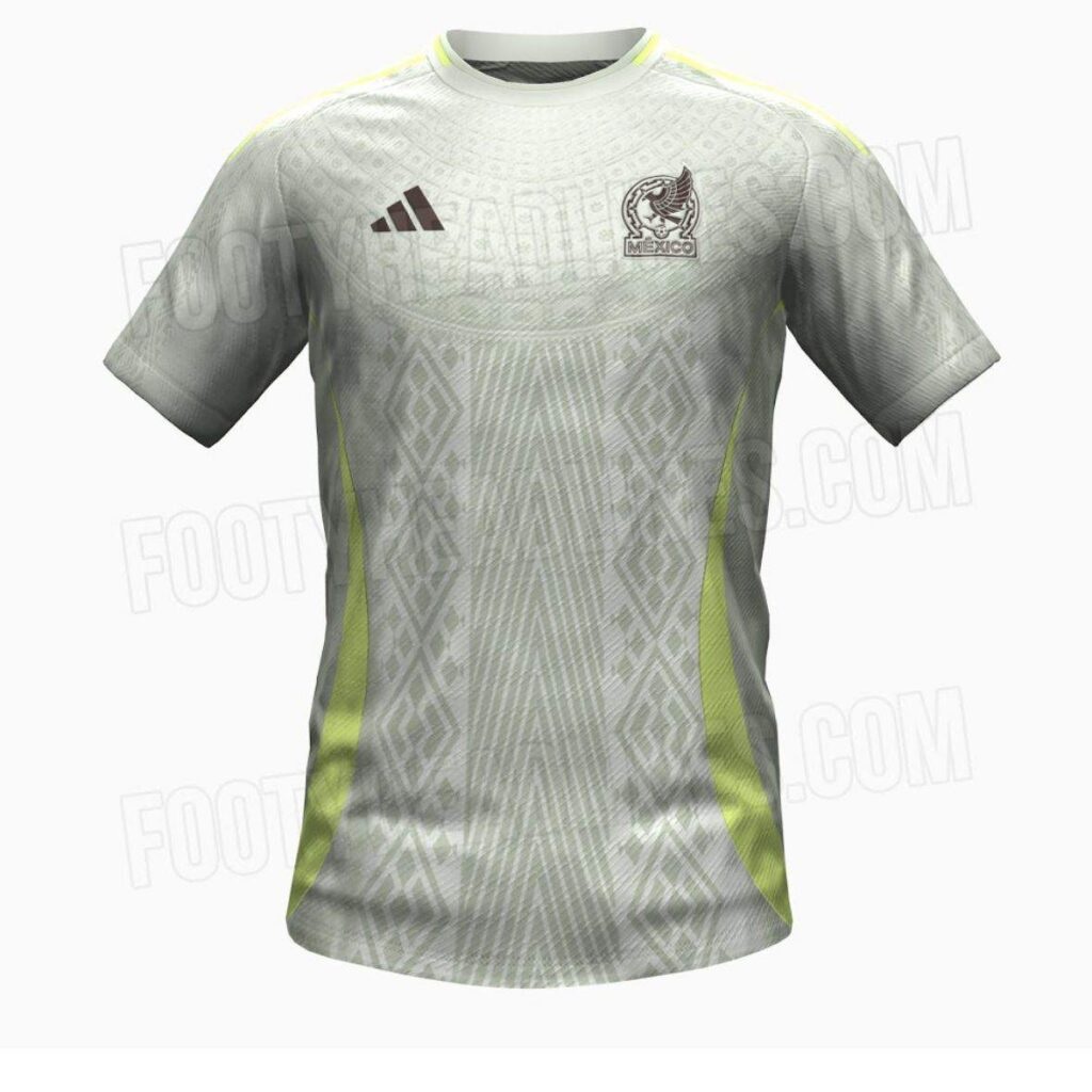 seleccion mexicana uniforme blanco