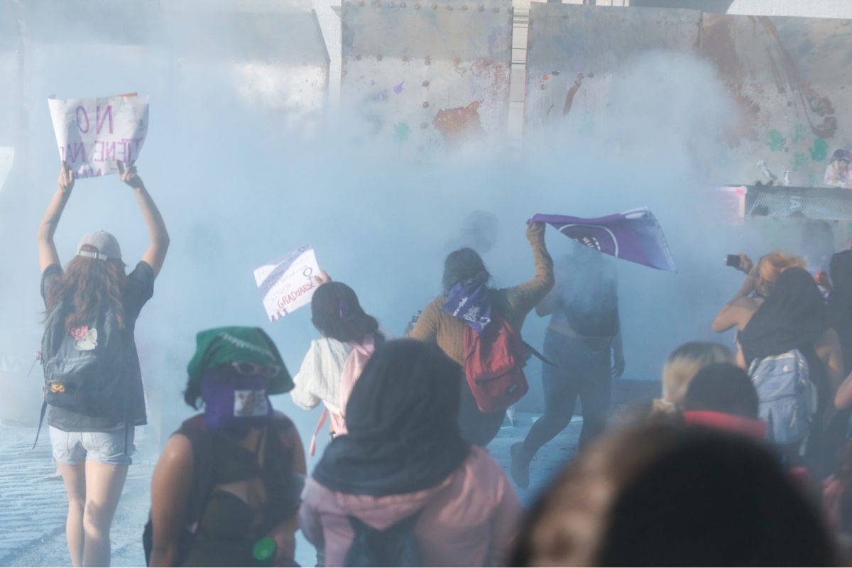 Sergio Salomón y Armenta condenan agresiones a feministas en el zócalo de Puebla 1 Sergio Salomón condena agresiones en marcha del 8M