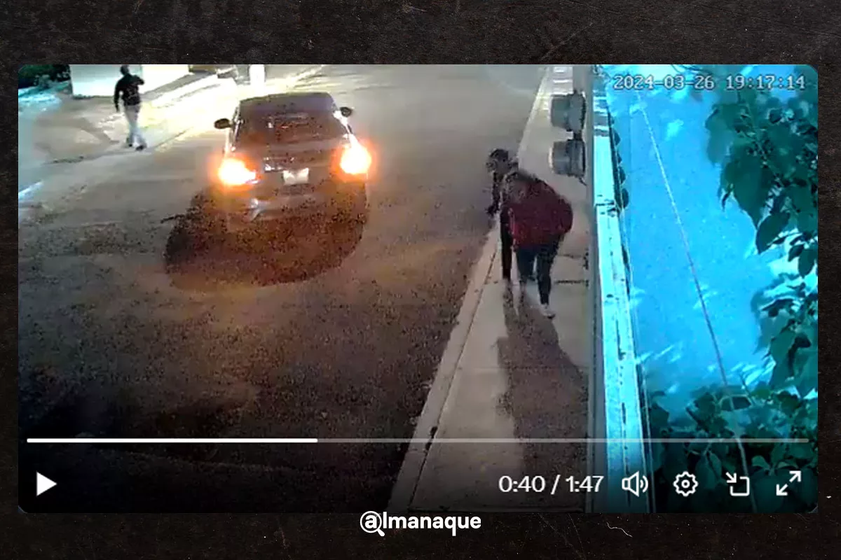Video muestra como se escuchó la balacera cerca de Periplaza 1 video periplaza calles