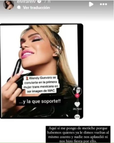 "No estamos en competencia": responde Wendy Guevara, a mujer trans que cuestionó la nueva imagen de MAC 6 Wendy Guevara, imagen de MAC, desata debate sobre representación trans en la industria cosmética