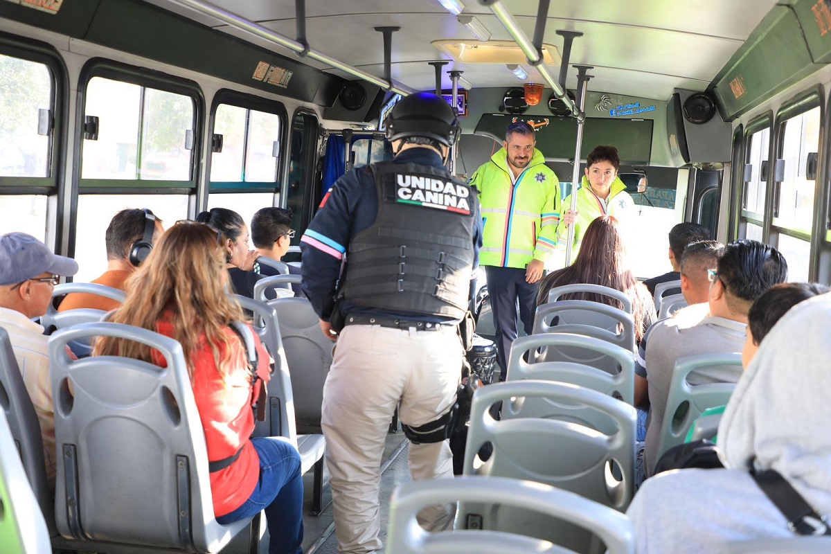 Ayuntamiento de Puebla continúa con los operativos de inspección en el transporte público 1 Ayuntamiento de Puebla continúa con los operativos de inspección en el transporte público