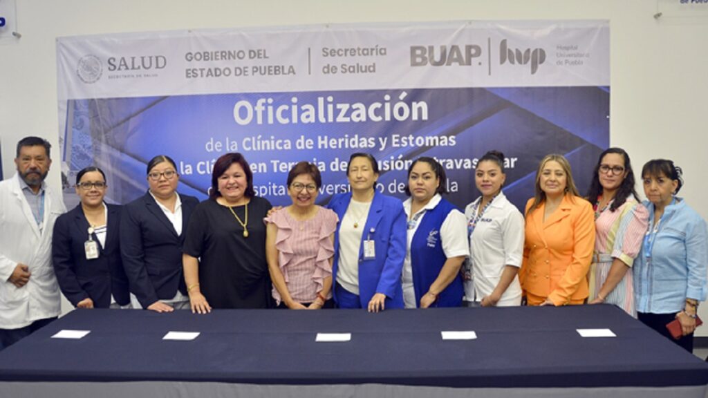 Inauguran clínicas en Terapia de Infusión Intravascular y de Heridas y Estomas del HUP