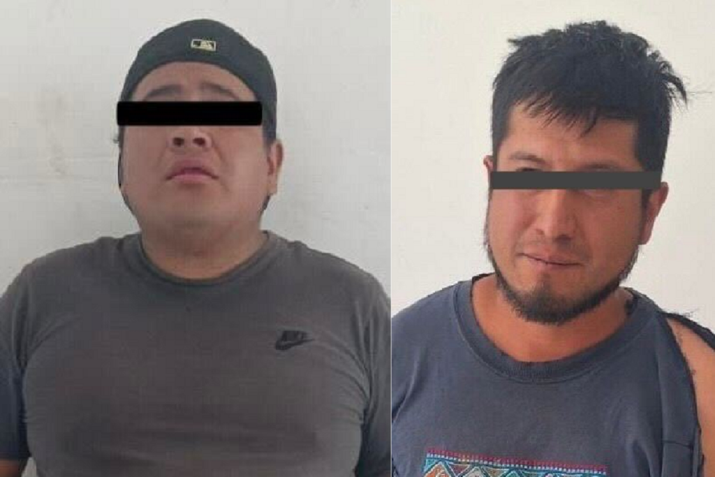 Detiene policía de san andrés cholula a cuatro probables responsables de portación ilegal de arma de fuego