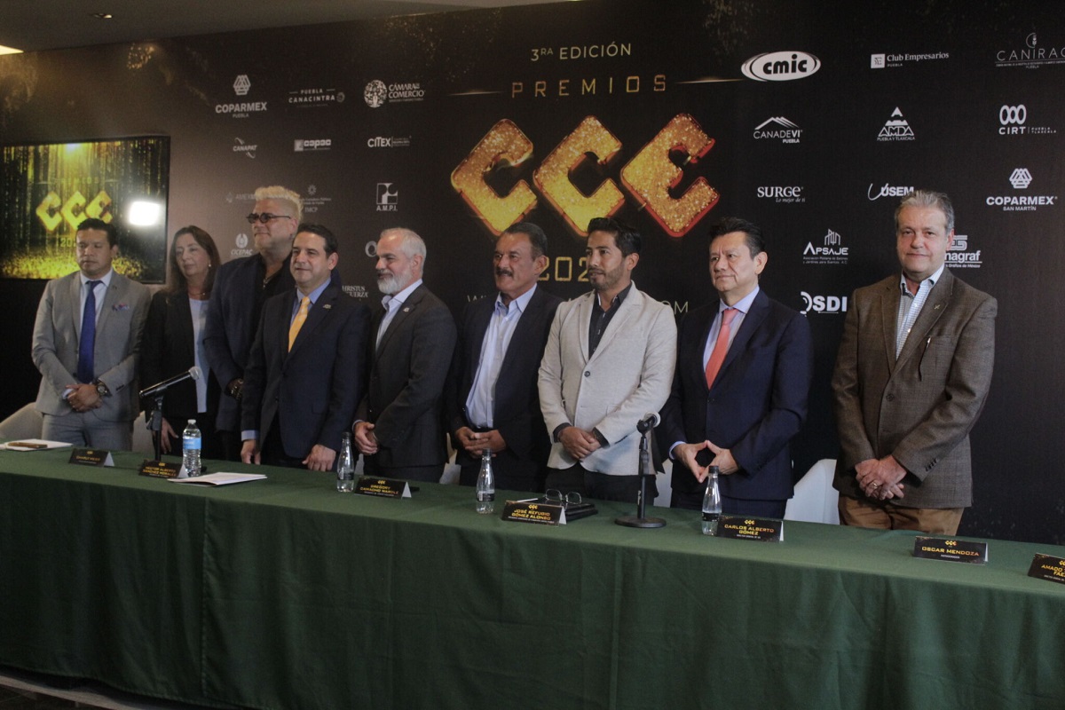 En junio se llevarán a cabo la tercera edición de los premios CCE en Puebla 1 En junio se llevaran a cabo la tercera edicion de los premios CCE