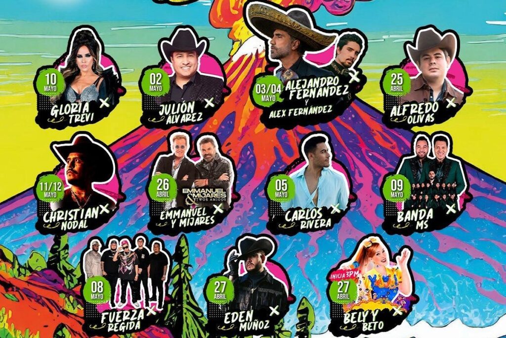 Estos son los conciertos del Palenque de Puebla agotados