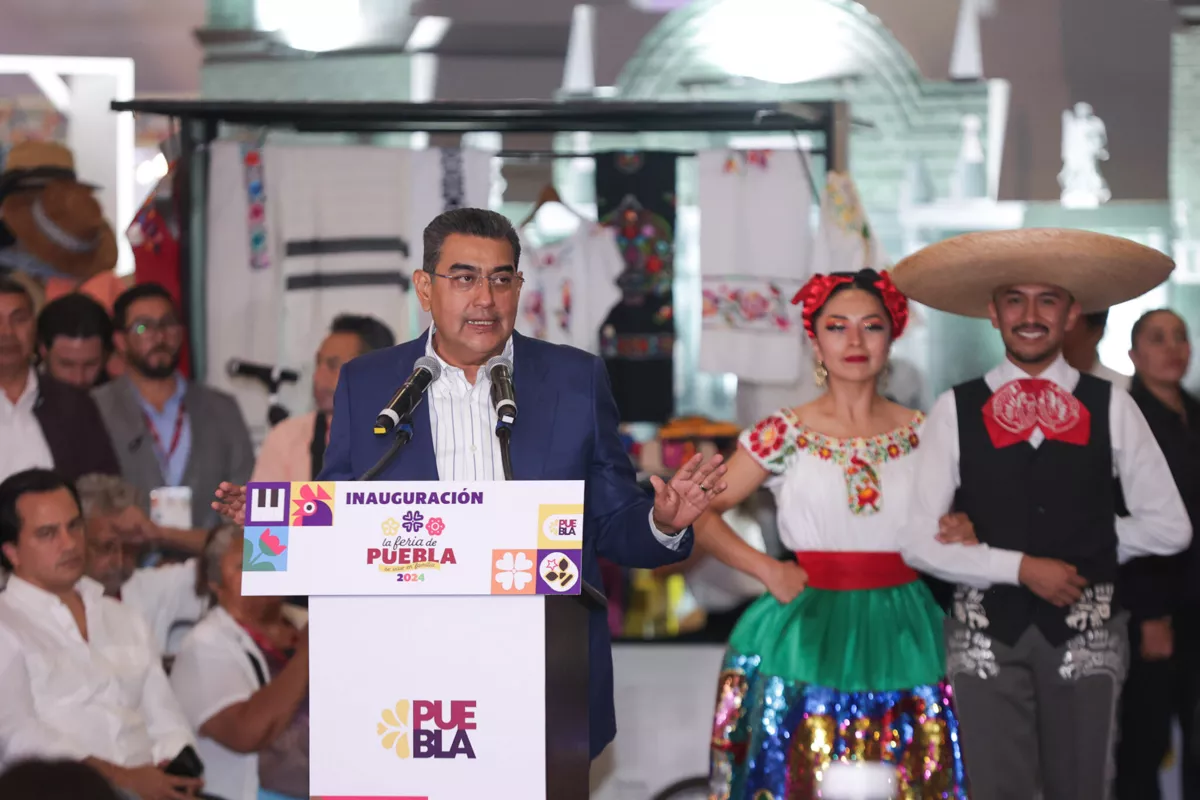 “Que la Feria de Puebla 2024, nos una como sociedad”: Sergio Salomón