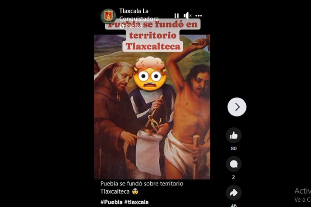 La ciudad de Puebla se fundó en terrenos de Tlaxcala