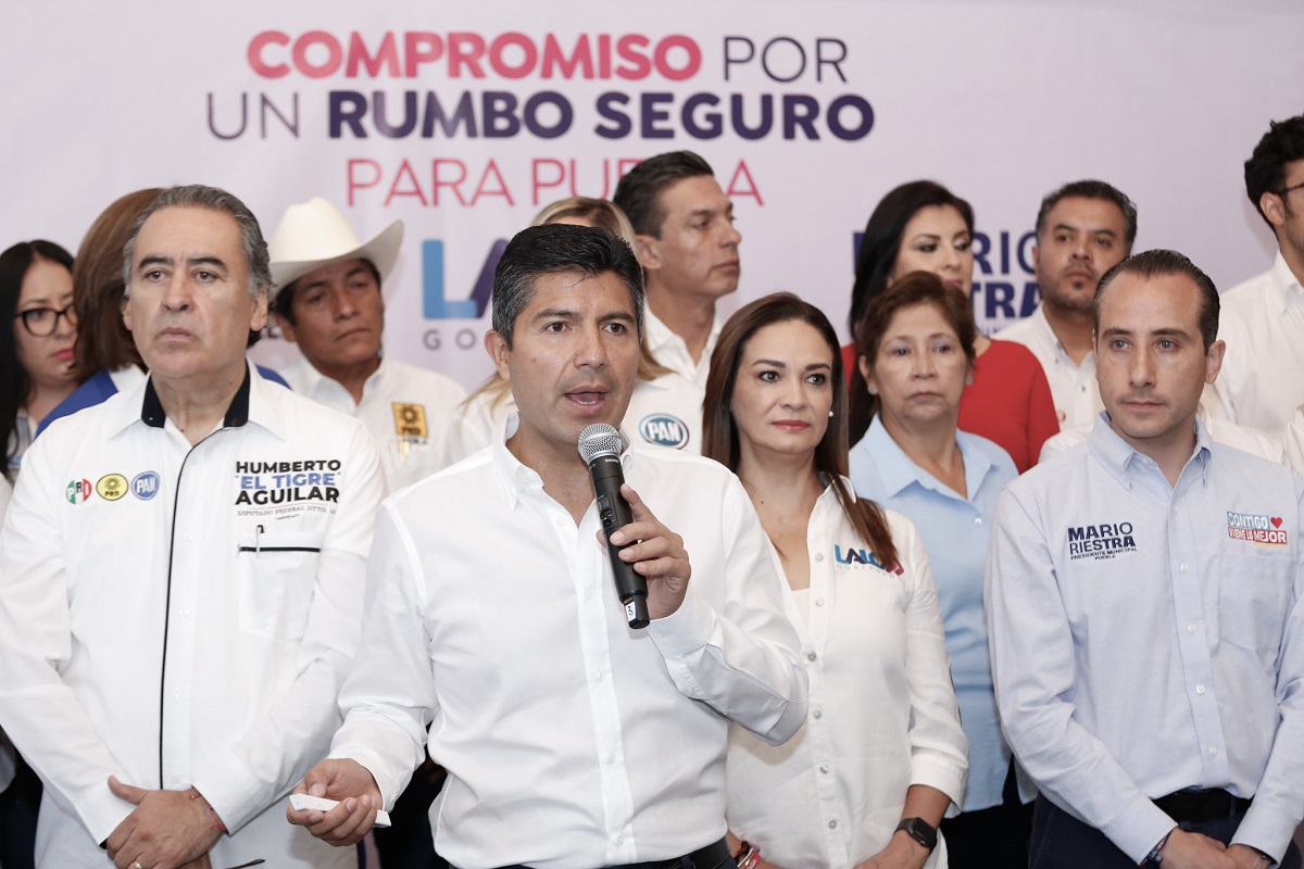 Lalo Rivera rechaza aumento de inseguridad en la ciudad de Puebla durante su gobierno 1 Lalo Rivera rechaza aumento de inseguridad durante su administración municipal