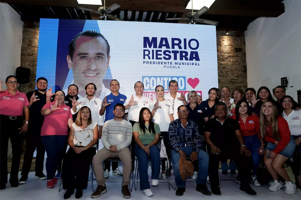 Mario Riestra propone crear una Secretaría de Juntas Auxiliares en su plan de Desarrollo Social y Humano