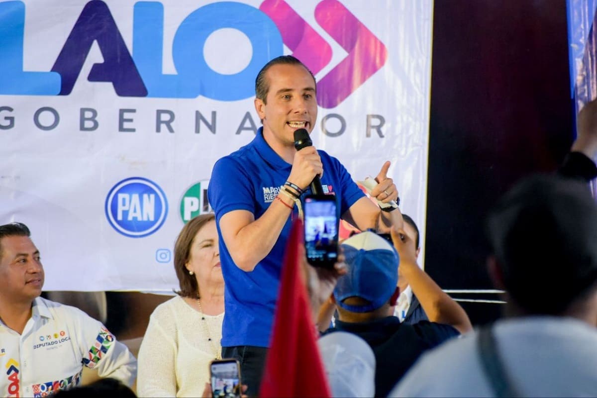 Asignan a Mario Riestra policías estatales para resguárdalo en campaña por la alcaldía de Puebla 1 Mario Riestra seguridad