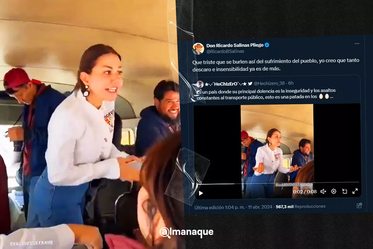Redes tunden a Nay Salvatori por burla de robos en el transporte; hasta Salinas Pliego se subió 1 Portada Nay Salvatori burla Ricardo salinas