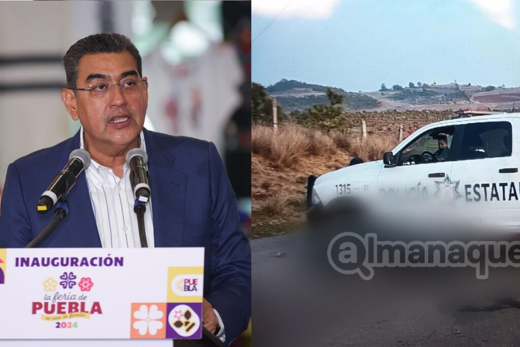 Promete Sergio Salomón justicia por homicidio de 4 policías estatales en Chignahuapan