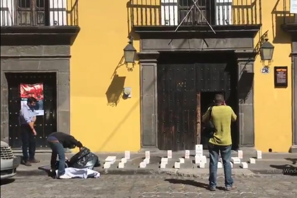 Sede alterna del Congreso de Puebla fue hallanada por delincuentes