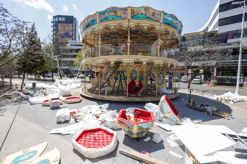 Sendela Estrella de Puebla carrusel zona de Angelopolis 6