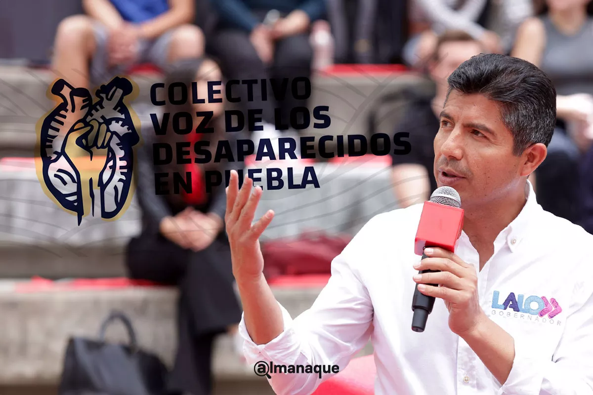 Solo Lalo Rivera se ha reunido con La Voz de los desaparecidos Puebla 1 Eduardo Rivera el único en reunirse con la voz de los desaparecidos