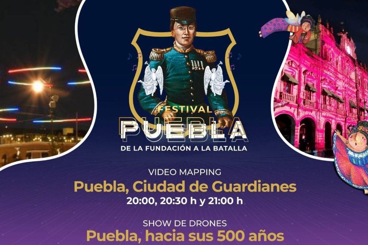 Estas son las actividades por el 493 aniversario de la fundación de Puebla 1 actividades por la fundación de Puebla