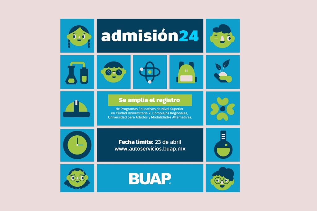 Amplían periodo de admisión 2024 en CU-2 de la BUAP