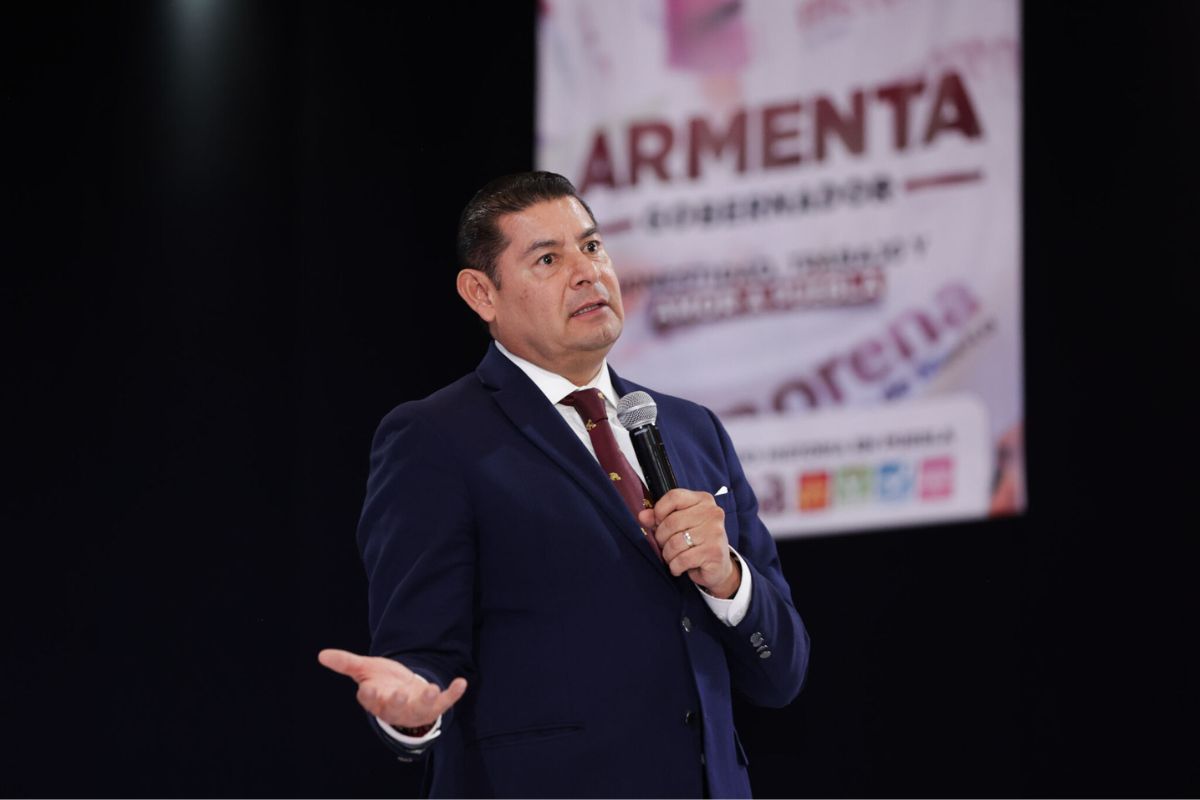 Abuchean a Roberto Solís y Angélica Alvarado en Huejotzingo; “es parte de la pasión”: Armenta 1 Alejandro Armenta minimiza abuechos a candidatos de Morena