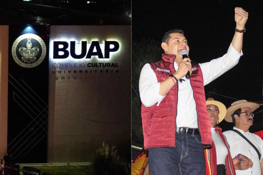 Alejandro Armenta en el Consejo Universitario de la BUAP