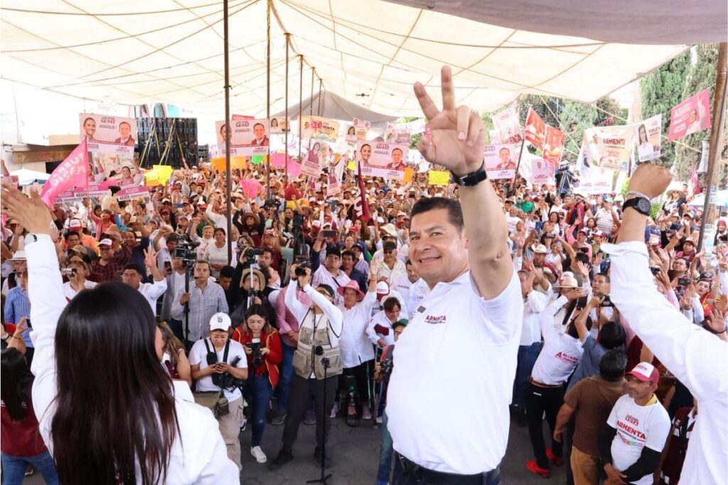 Alejandro Armenta en Ocoyucan