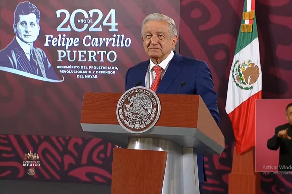 “Todo está en santa paz”, asegura AMLO a un mes de las elecciones