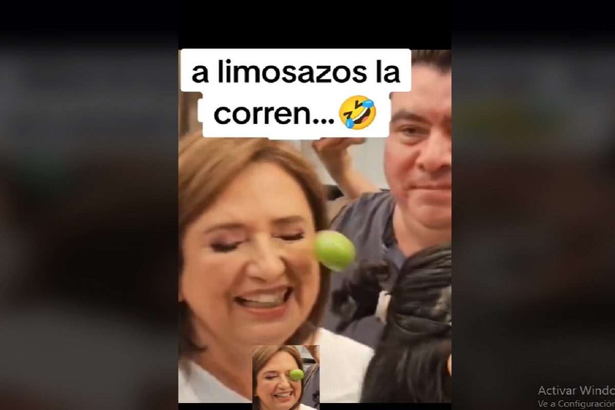 VIDEO: Con limonazos y abucheos, reciben a Xóchitl Gálvez en un mercado de la alcaldía Miguel Hidalgo 1 avientan un limon a Xochitl Galvez en un mercado de la alcaldia Miguel Hidalgo