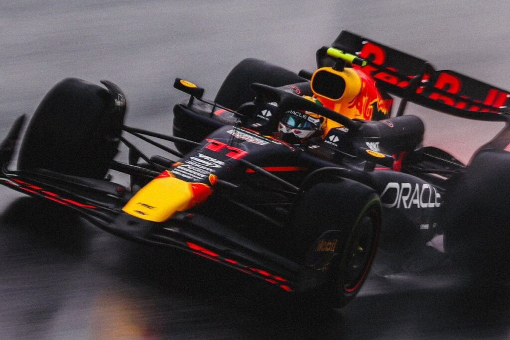 Checo Pérez en el Sprint de China