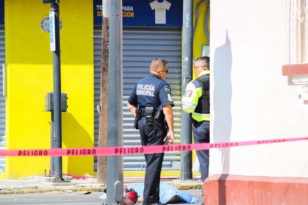 Difunden VIDEO del choque en El Carmen donde perdió la vida un motociclista de 60 años